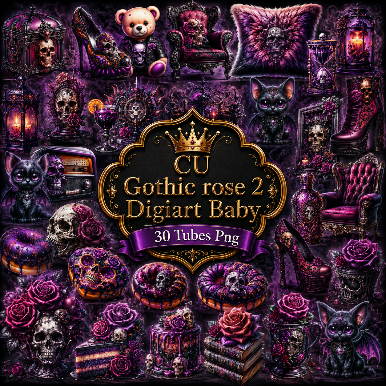 (image for) Cu Gothic rose 2